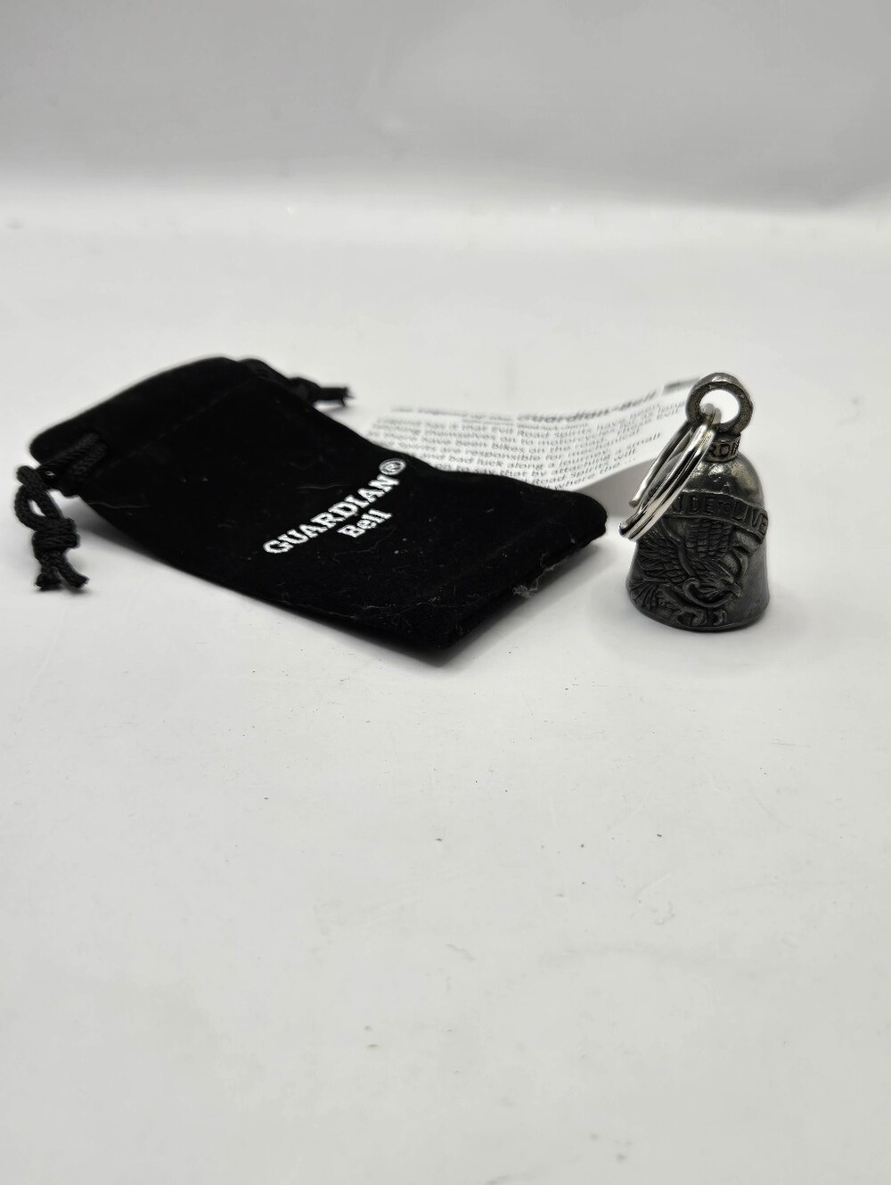 New Live to Ride, Ride to Live Guardian Bell Eagle Collectable Motorcycle Rider